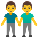 dwóch mężczyzn trzymających się za ręce — emotka w stylu Google (Android), Noto Emoji