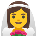 kobieta w welonie — emotka w stylu Google (Android), Noto Emoji