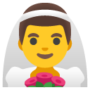 mężczyzna w welonie — emotka w stylu Google (Android), Noto Emoji