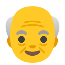 starszy mężczyzna — emotka w stylu Google (Android), Noto Emoji