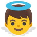 aniołek — emotka w stylu Google (Android), Noto Emoji