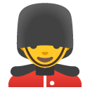 mężczyzna gwardzista — emotka w stylu Google (Android), Noto Emoji