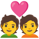 para z sercem — emotka w stylu Google (Android), Noto Emoji