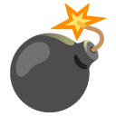 bomba — emotka w stylu Google (Android), Noto Emoji