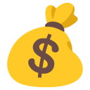 worek z pieniędzmi — emotka w stylu Google (Android), Noto Emoji