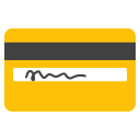karta kredytowa — emotka w stylu Google (Android), Noto Emoji