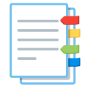 karty zakładek — emotka w stylu Google (Android), Noto Emoji