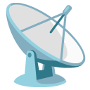 antena satelitarna — emotka w stylu Google (Android), Noto Emoji