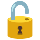 otwarta kłódka — emotka w stylu Google (Android), Noto Emoji