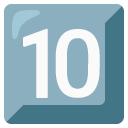 klawisz: 10 — emotka w stylu Google (Android), Noto Emoji
