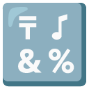 symbole — emotka w stylu Google (Android), Noto Emoji