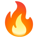 ogień — emotka w stylu Google (Android), Noto Emoji