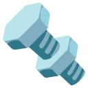 śruba i nakrętka — emotka w stylu Google (Android), Noto Emoji