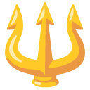 emblemat z trójzębem — emotka w stylu Google (Android), Noto Emoji