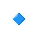 mały niebieski romb — emotka w stylu Google (Android), Noto Emoji