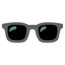 okulary słoneczne — emotka w stylu Google (Android), Noto Emoji