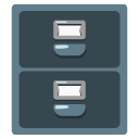 szafka-kartoteka — emotka w stylu Google (Android), Noto Emoji
