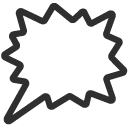 prawostronny dymek złości — emotka w stylu Google (Android), Noto Emoji