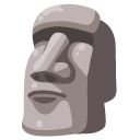moai — emotka w stylu Google (Android), Noto Emoji