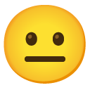 neutralna twarz — emotka w stylu Google (Android), Noto Emoji