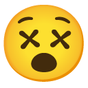 oszołomiona twarz — emotka w stylu Google (Android), Noto Emoji