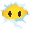 twarz w chmurach — emotka w stylu Google (Android), Noto Emoji