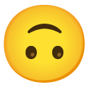 odwrócona twarz — emotka w stylu Google (Android), Noto Emoji
