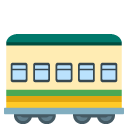 wagon kolejowy — emotka w stylu Google (Android), Noto Emoji