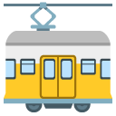 wagon tramwajowy — emotka w stylu Google (Android), Noto Emoji