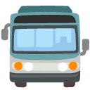 nadjeżdżający autobus — emotka w stylu Google (Android), Noto Emoji