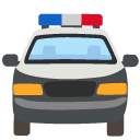 nadjeżdżający radiowóz — emotka w stylu Google (Android), Noto Emoji