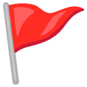 flaga trójkątna — emotka w stylu Google (Android), Noto Emoji