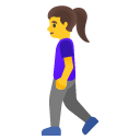 idąca kobieta — emotka w stylu Google (Android), Noto Emoji