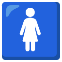 toaleta damska — emotka w stylu Google (Android), Noto Emoji
