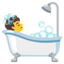 osoba biorąca kąpiel — emotka w stylu Google (Android), Noto Emoji