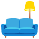 kanapa i lampa — emotka w stylu Google (Android), Noto Emoji