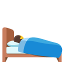 osoba w łóżku — emotka w stylu Google (Android), Noto Emoji