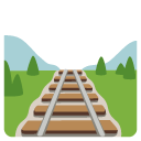 tor kolejowy — emotka w stylu Google (Android), Noto Emoji