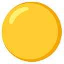 żółte koło — emotka w stylu Google (Android), Noto Emoji