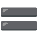 gruby znak równości — emotka w stylu Google (Android), Noto Emoji