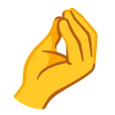 złączone palce — emotka w stylu Google (Android), Noto Emoji