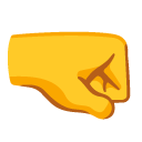 pięść skierowana w prawo — emotka w stylu Google (Android), Noto Emoji