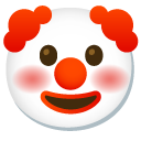 twarz klauna — emotka w stylu Google (Android), Noto Emoji