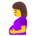 kobieta w ciąży — emotka w stylu Google (Android), Noto Emoji