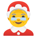 żona św. Mikołaja — emotka w stylu Google (Android), Noto Emoji