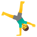 mężczyzna robiący gwiazdę — emotka w stylu Google (Android), Noto Emoji
