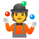 żonglująca osoba — emotka w stylu Google (Android), Noto Emoji