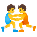 osoby uprawiające zapasy — emotka w stylu Google (Android), Noto Emoji