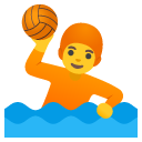 osoba grająca w piłkę wodną — emotka w stylu Google (Android), Noto Emoji