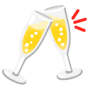 stukające się kieliszki — emotka w stylu Google (Android), Noto Emoji